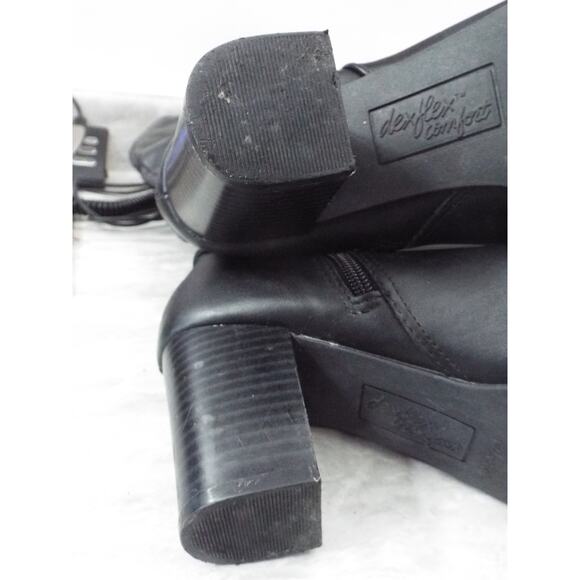 Dexflex Comfort Black Knee high boots Sz 8.5W - Picture 8 of 8